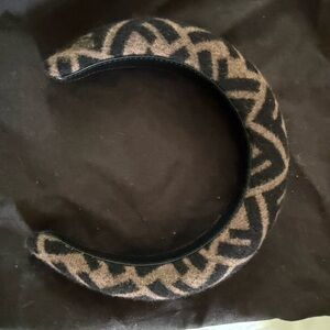 Fendi Headband – Zucca Logo, Worn Once